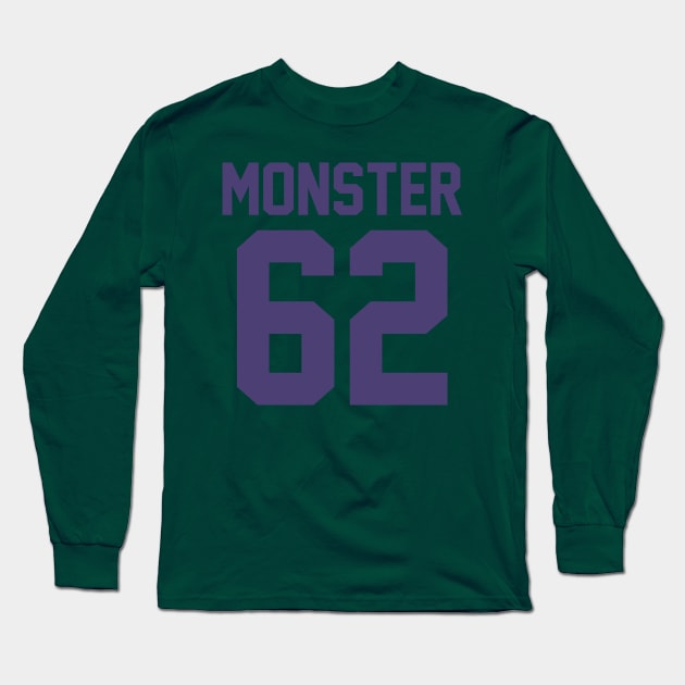 Monster 62 Long Sleeve T-Shirt by ZPat Designs